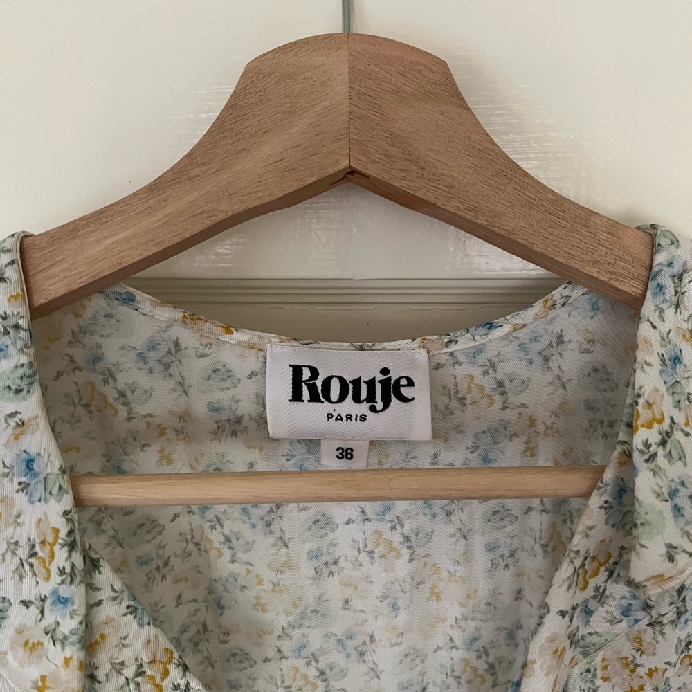 Rouje Flore Mini Wrap Dress - Picture 6 of 10